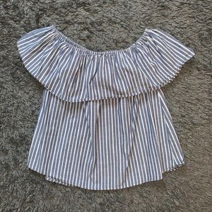 Off the shoulder blouse